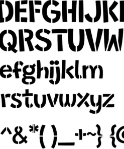 Alternative view of Letter vlaggetjes
