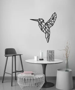 Geometrische vogel Wanddecoratie