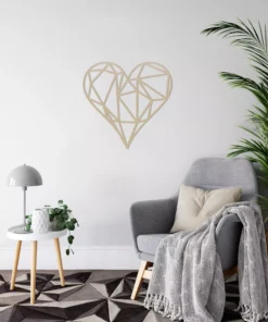Geometrische hart Wanddecoratie - Afbeelding 6