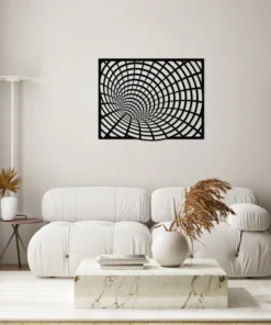 Wormgat illusie Wanddecoratie - Afbeelding 6
