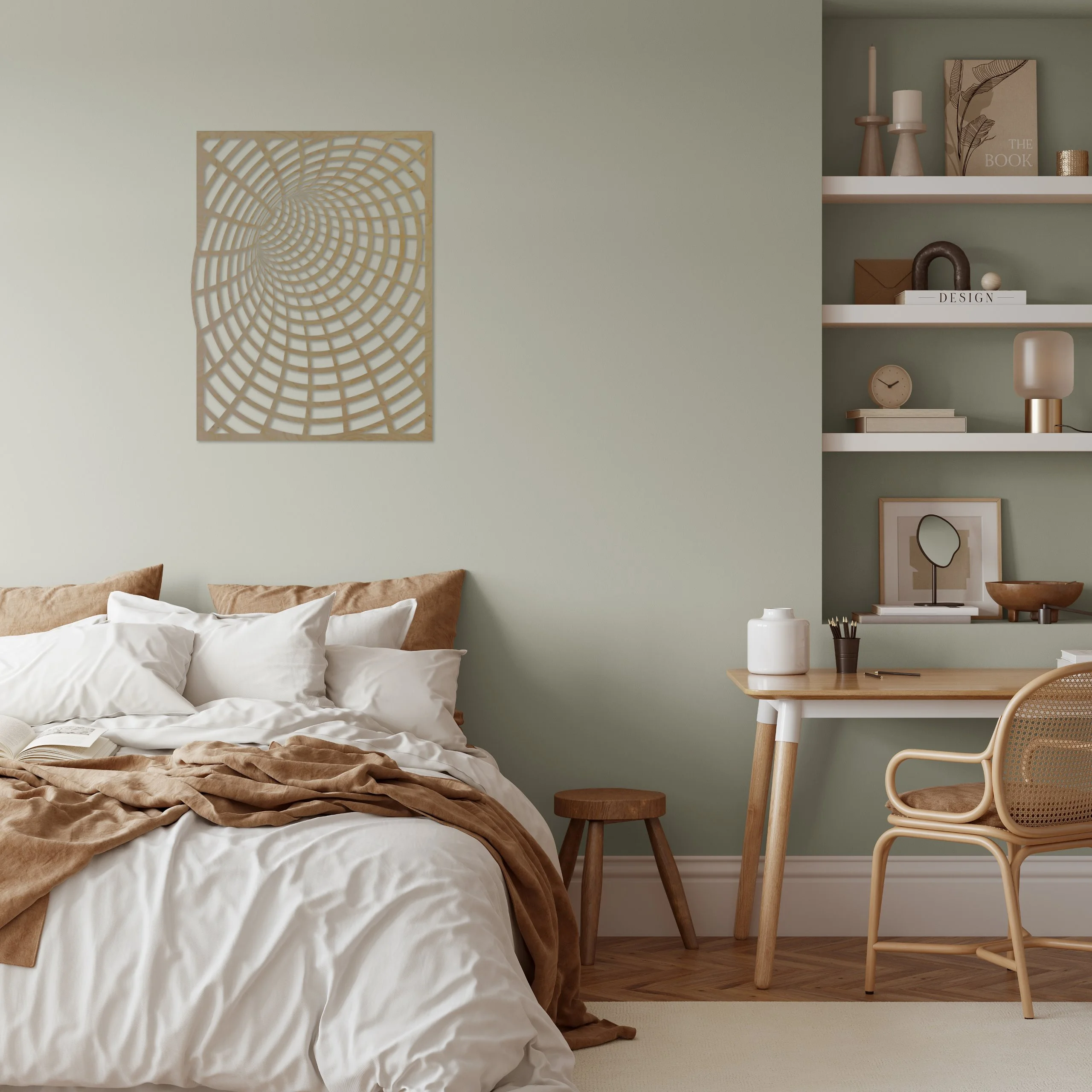 Wormgat illusie Wanddecoratie - Afbeelding 2