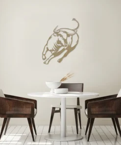 Bull attack Wanddecoratie - Afbeelding 6