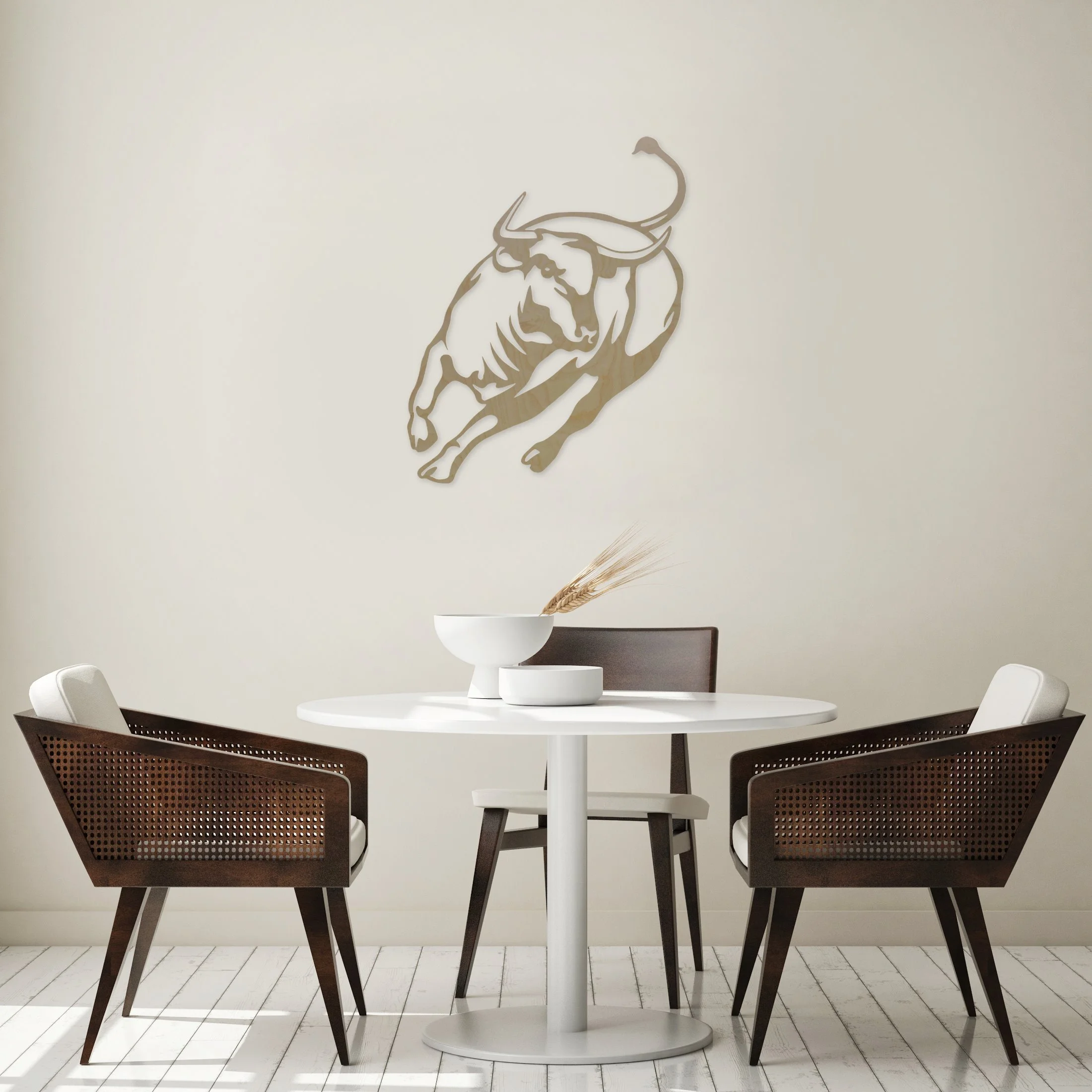 Bull attack Wanddecoratie - Afbeelding 6