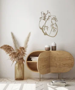 Menselijk hart Wanddecoratie