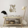 I love apple pi Wanddecoratie