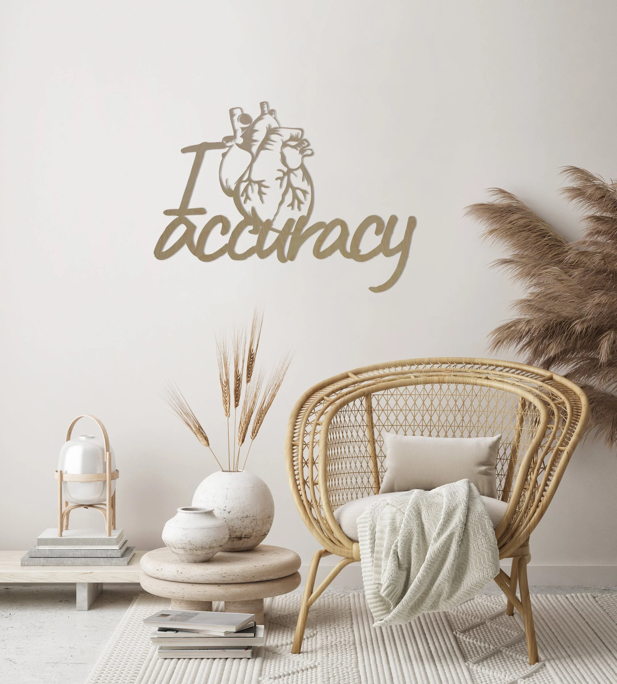 I love accuracy Wanddecoratie