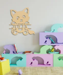 Kitten met naam Wanddecoratie - Afbeelding 6