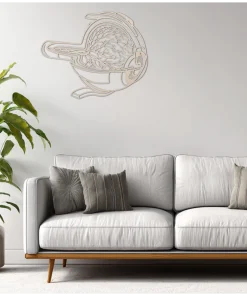 Menselijk oog – anatomie – wanddecoratie – Laser gesneden – hout - 3 maten - Moderne Muurdecoratie